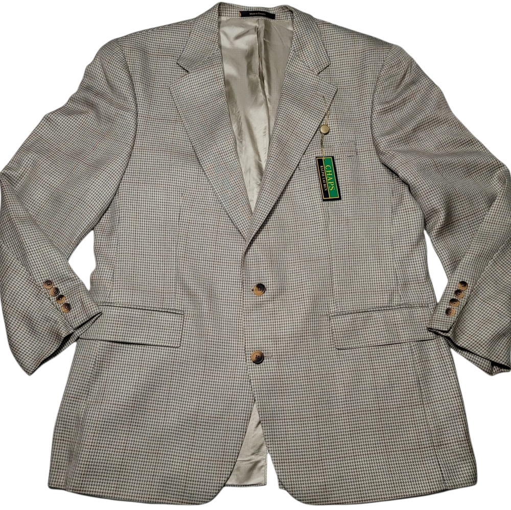 Chaps Two Button Blazer Sz 44 T NWT - Picture 3 of 12